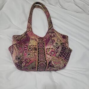 ALL VERA BAGS ON SALE! VERA BRADLEY Floral Patterned Tote Bag